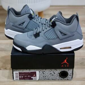 Jordan 4 Retro Cool Grey 2019 GS Size 6Y 408452-007